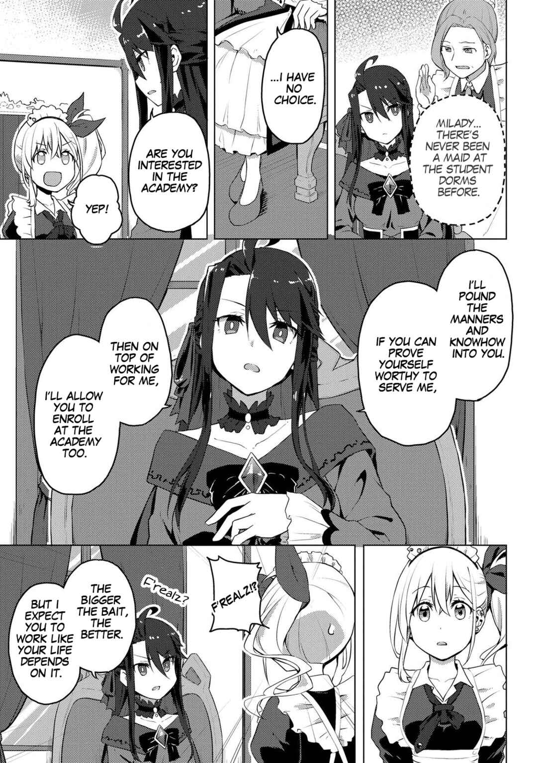 Gyaru Maid to Akuyaku Reijou: Ojou-sama no Happy End shika Katan! Chapter 1 - Page 11