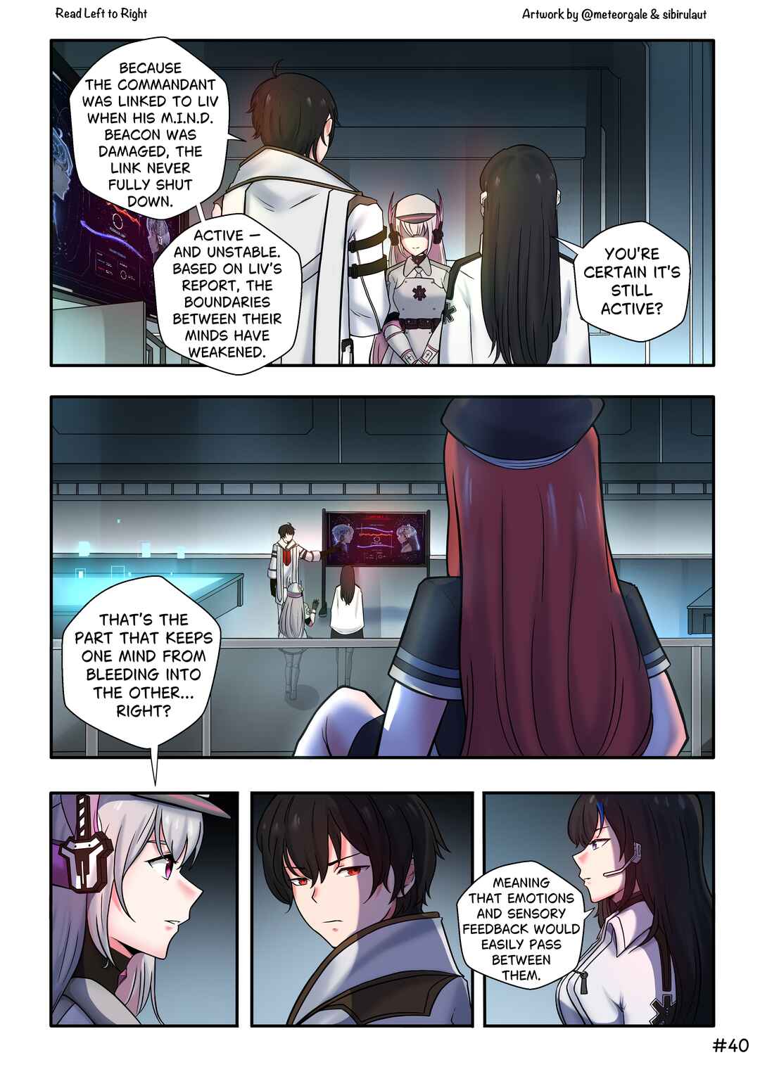 Punishing: Gray Raven — In Sync with You Chapter 40 - Page 1