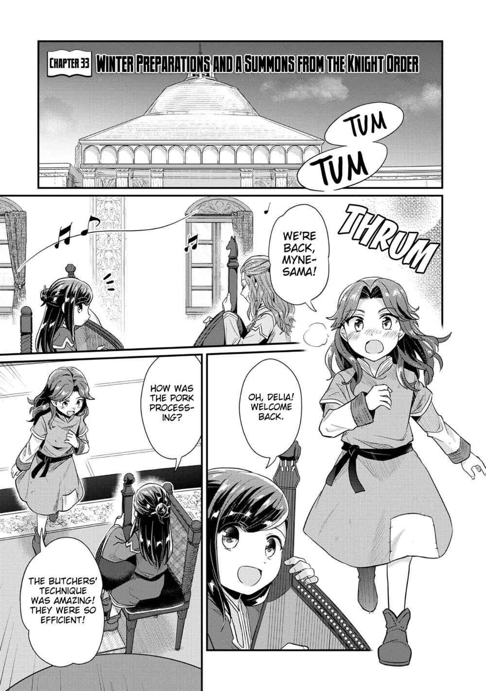 Honzuki no Gekokujou: Shisho ni Naru tame ni wa Shudan o Erandeiraremasen—Dai-2 Bu: Hon no Tamenara Miko ni Naru! Chapter 33 - Page 2