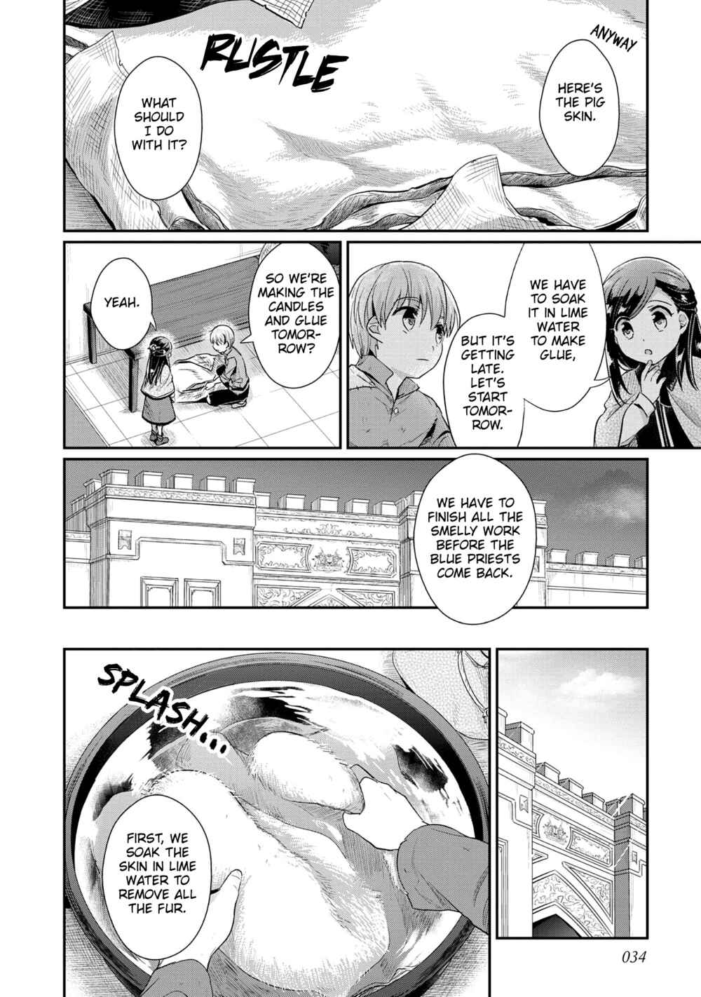 Honzuki no Gekokujou: Shisho ni Naru tame ni wa Shudan o Erandeiraremasen—Dai-2 Bu: Hon no Tamenara Miko ni Naru! Chapter 33 - Page 5