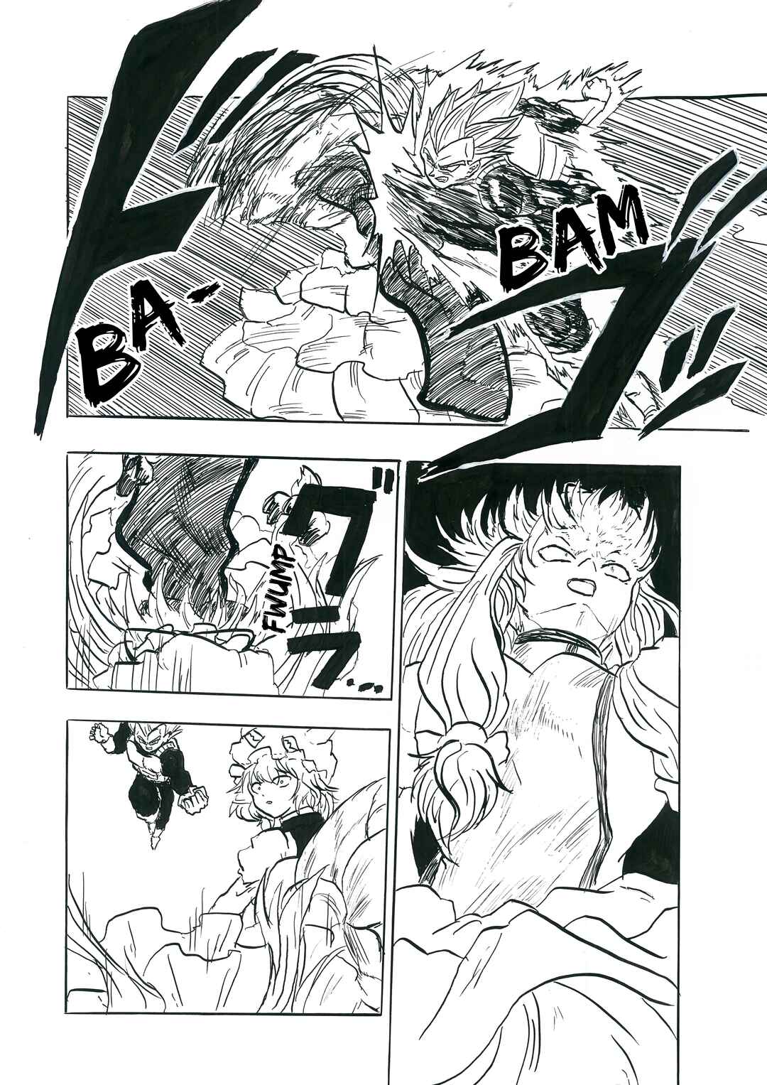 Touhou & Dragon Ball - EAST VEGETA (Doujinshi) Chapter 5 - Page 4