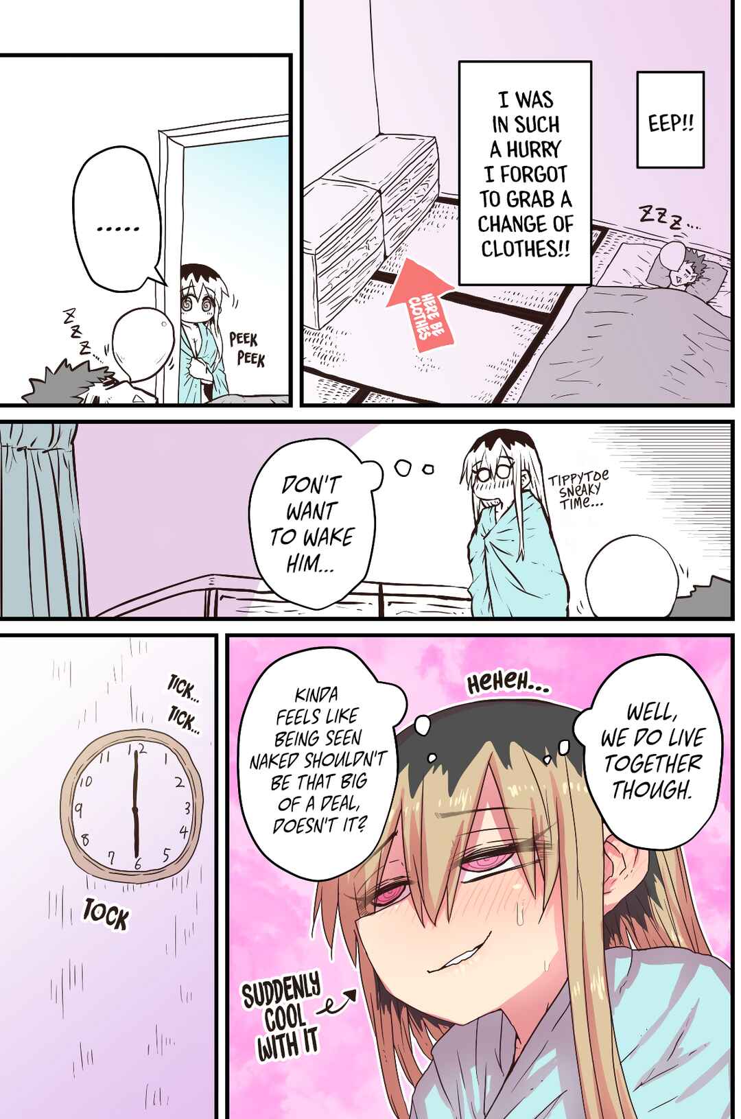 Batsuichi de Nakimushi na Otonarisan Chapter 19 - Page 3
