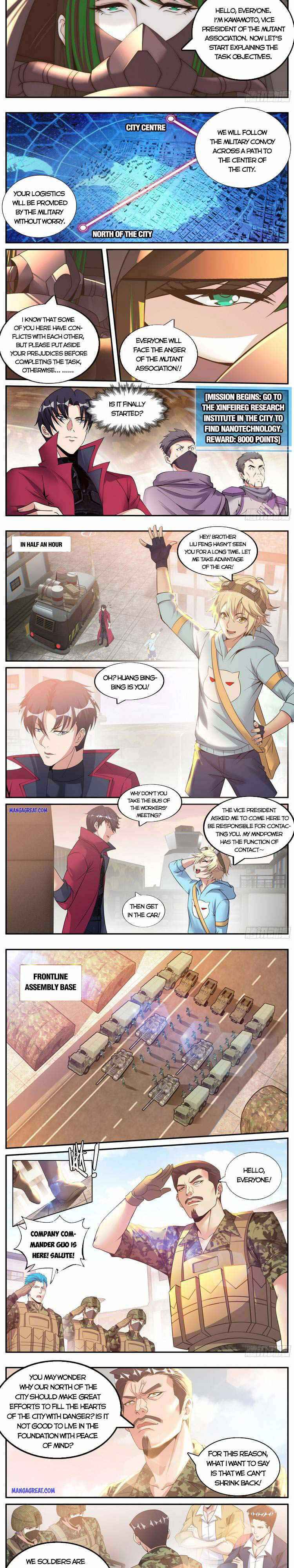 Xìtǒng Sòng Wǒ Bìnànsuǒ Chapter 109 - Page 2