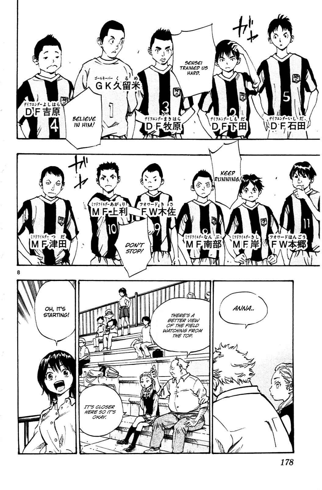 BE BLUES ~Ao ni Nare~ Chapter 37 - Page 8