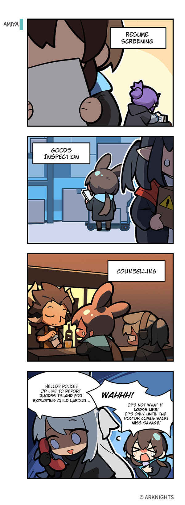 Arknights: 123 Rhodes Island!? Chapter 1 - Page 2