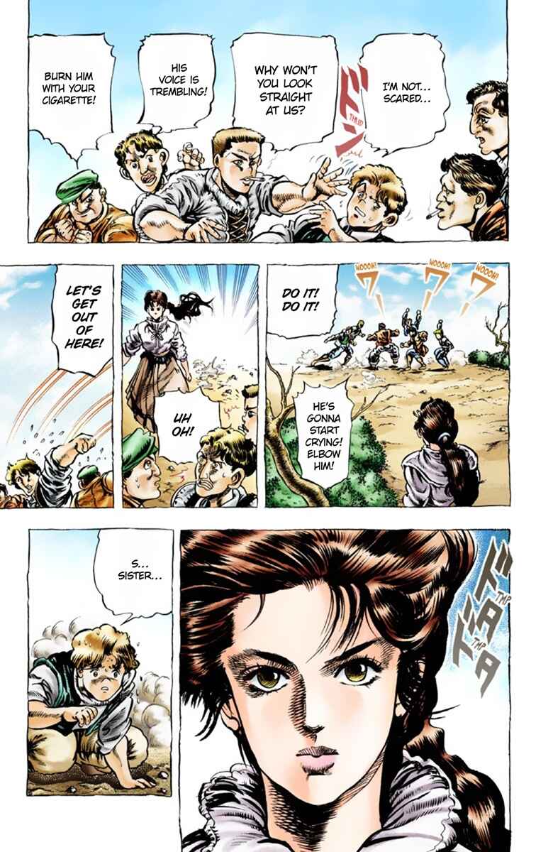 JoJo no Kimyou na Bouken: Part 1 - Phantom Blood Color-ban Chapter 33 - Page 13