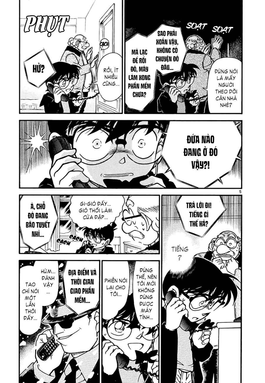 Meitantei Conan vs. Kuro-zukume no Otokotachi Chapter 6 - Page 21