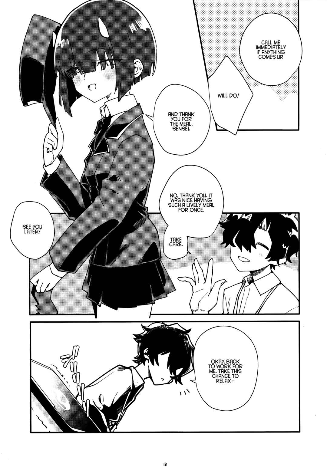 Blue Archive - Houkago Temptation (Doujinshi) Chapter ? - Page 12