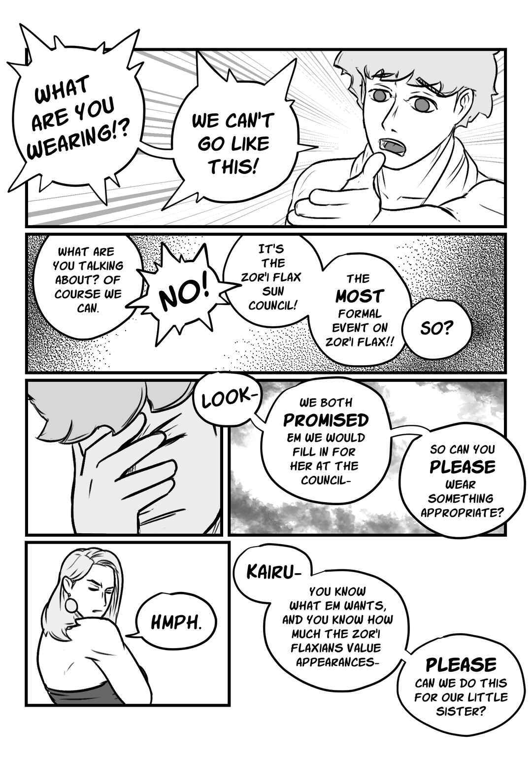 The Crushing Weight Of This Universe Chapter 17.1 - Page 3