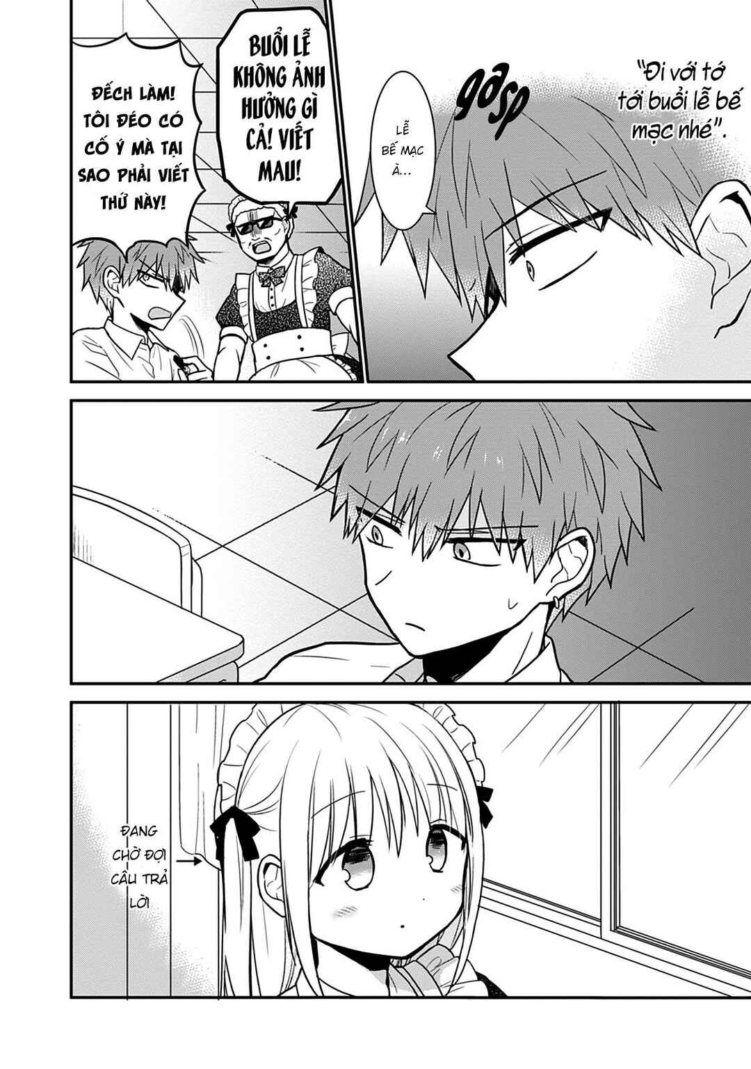 Kao ni Denai Kashiwada-san to Kao ni Deru Oota-kun Chapter 44 - Page 12
