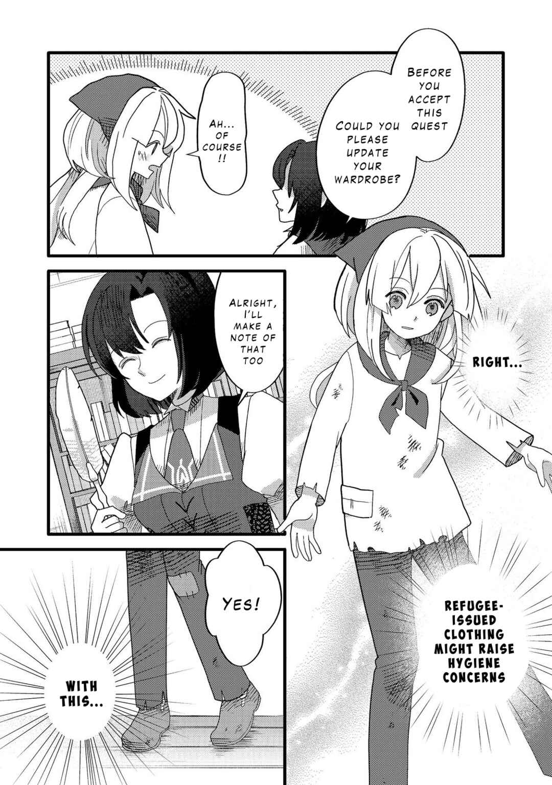 Tensei Nanmin Shoujo wa Shimin-ken wo 0 Kara Mezashite Hatarakimasu Chapter 7 - Page 4