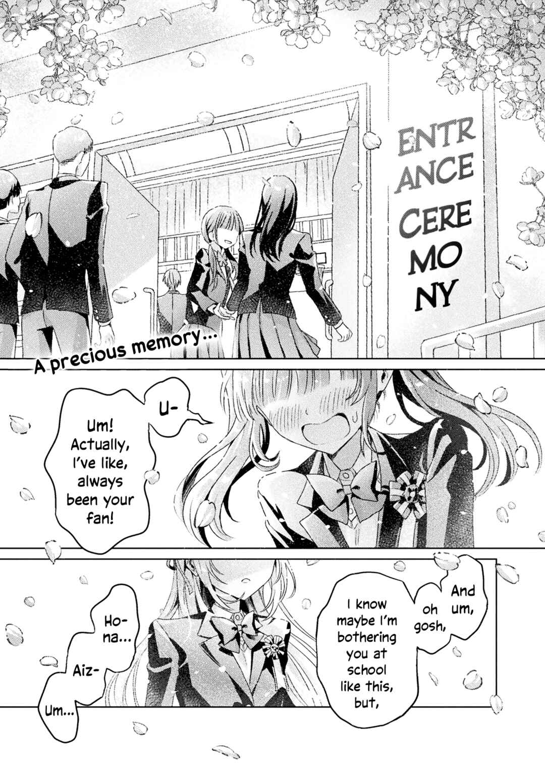 Mietemasu yo! Aizawa-san Chapter 4 - Page 1