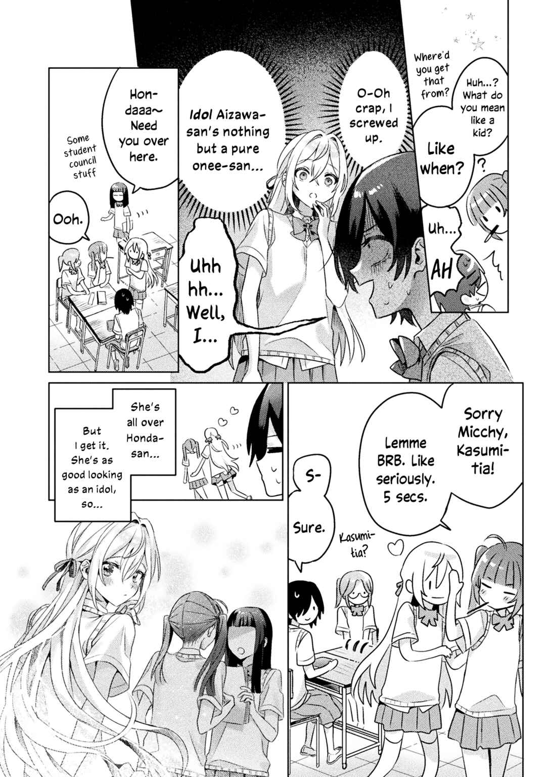 Mietemasu yo! Aizawa-san Chapter 4 - Page 34