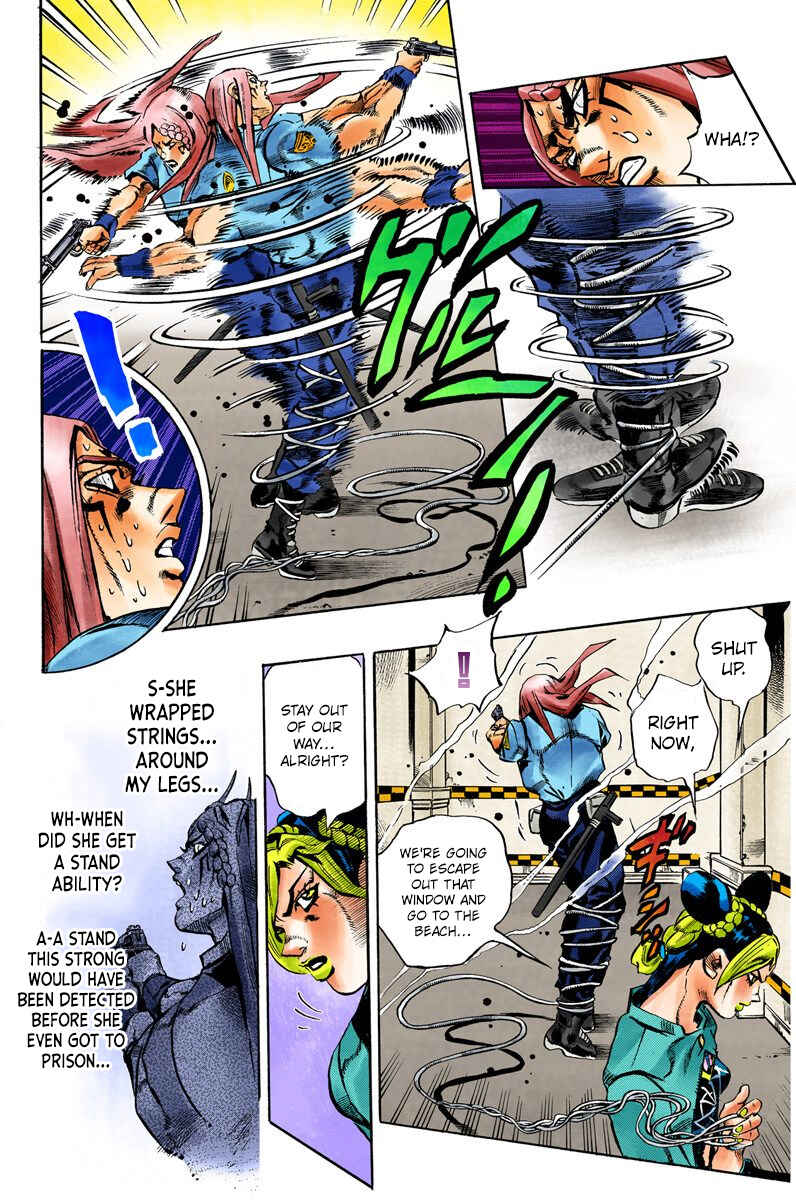JoJo no Kimyou na Bouken: Part 6 - Stone Ocean Color-ban Chapter 19 - Page 16