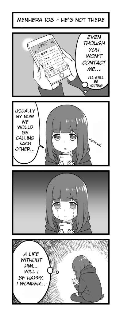 Menhera Shoujo Kurumi-chan Chapter 108 - Page 1