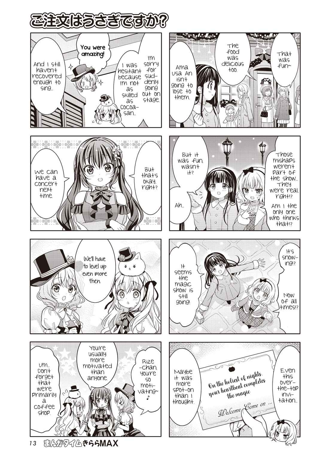 Gochuumon wa Usagi desu ka? Chapter 183 - Page 9