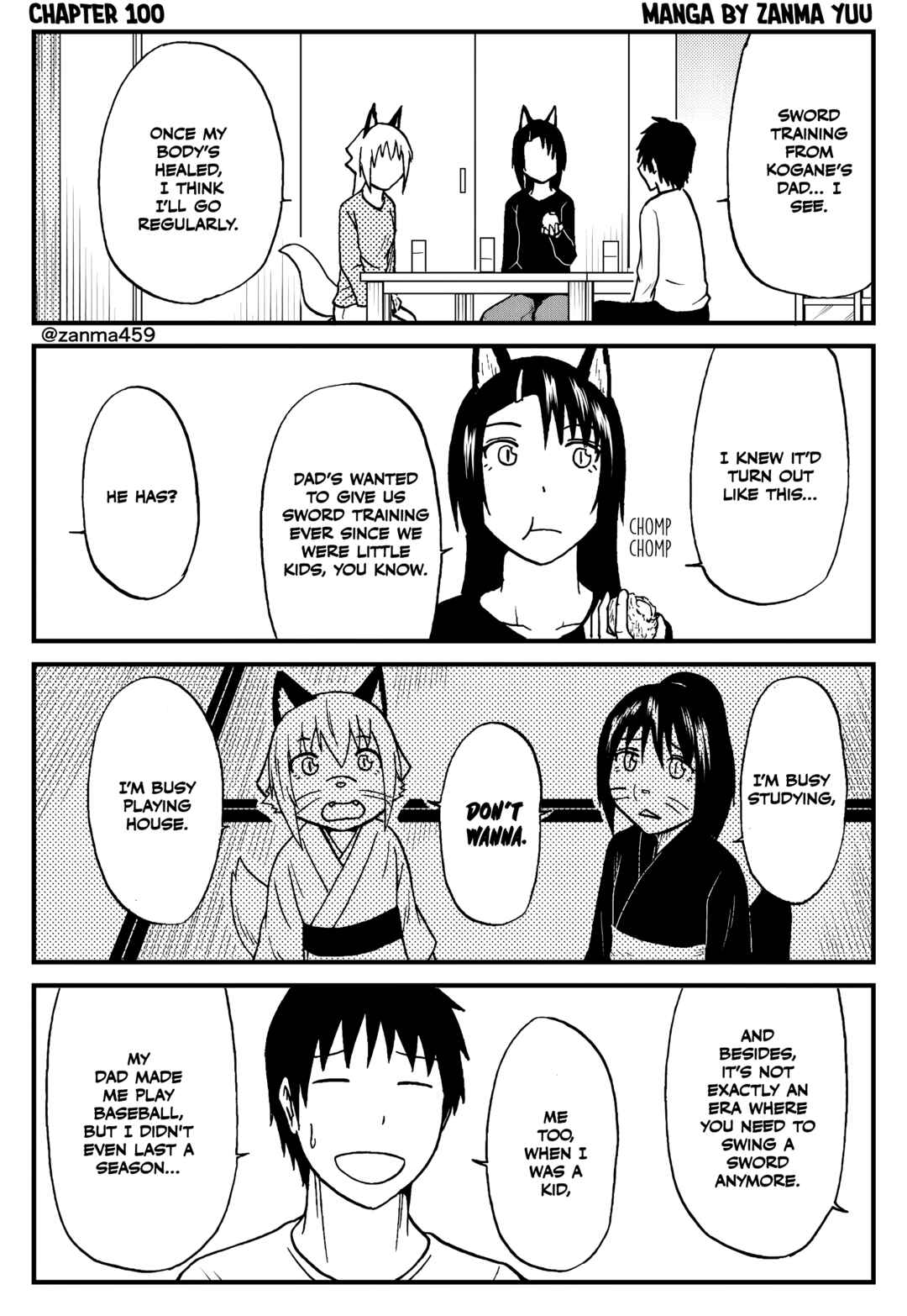 Totsugi Okureta Kitsune ga Yome ni Kuru Hanashi Chapter 100 - Page 1