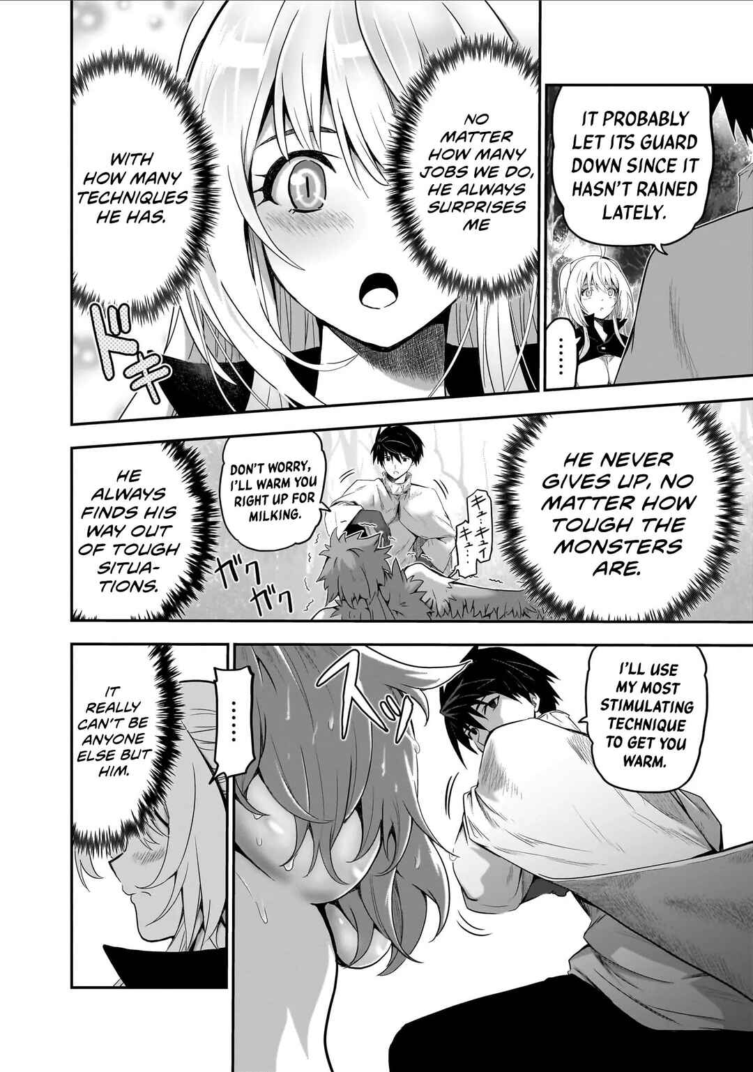 Milk-shibori Hunter no Isekai Sakunyuuki ~Nouka no Saenai Otoko ga Arayuru Shuzoku no Chiku-B wo Moteasobi-toriko ni Suru~ Chapter 3 - Page 11
