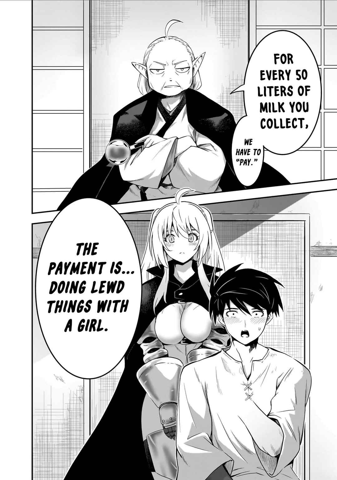 Milk-shibori Hunter no Isekai Sakunyuuki ~Nouka no Saenai Otoko ga Arayuru Shuzoku no Chiku-B wo Moteasobi-toriko ni Suru~ Chapter 3 - Page 23