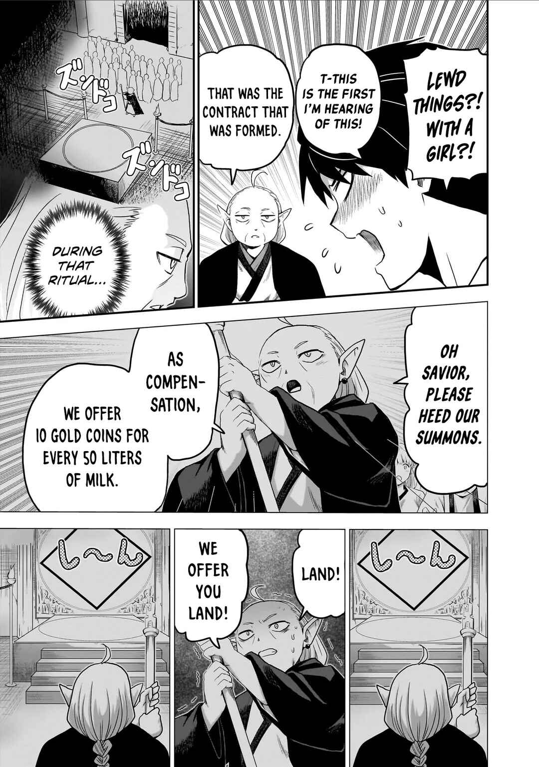 Milk-shibori Hunter no Isekai Sakunyuuki ~Nouka no Saenai Otoko ga Arayuru Shuzoku no Chiku-B wo Moteasobi-toriko ni Suru~ Chapter 3 - Page 24