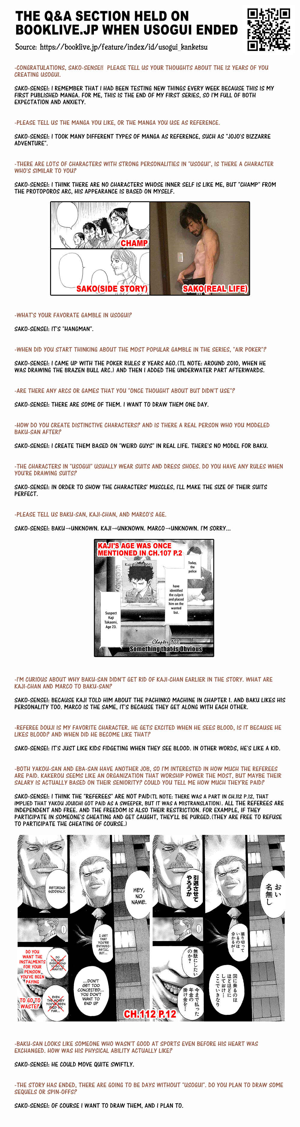 Usogui Chapter The Interviews - Page 3