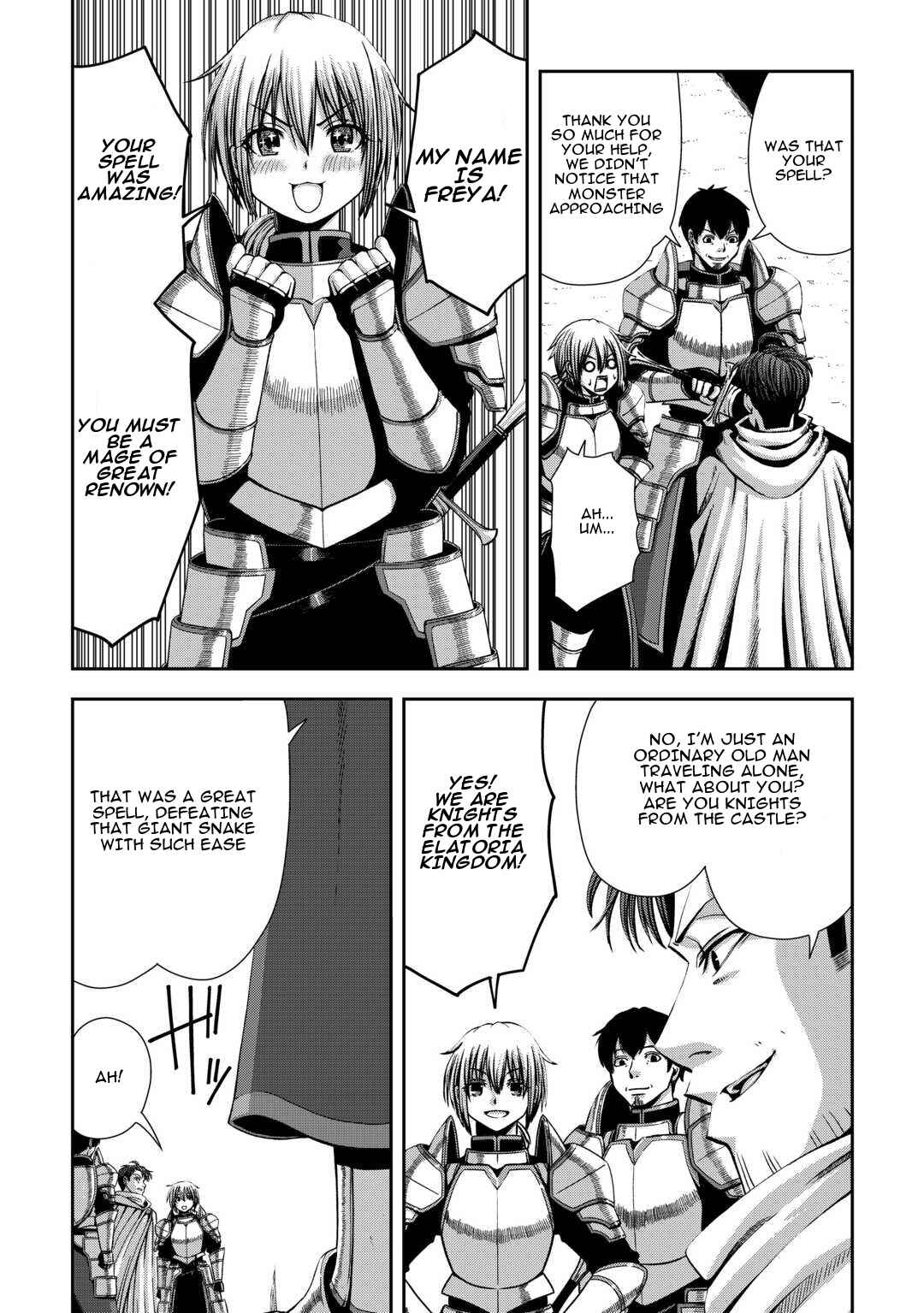 Isekai Nidome no Ossan, Dou Kangaete mo Koukousei Yuusha yori Tsuyoi Chapter 7 - Page 15