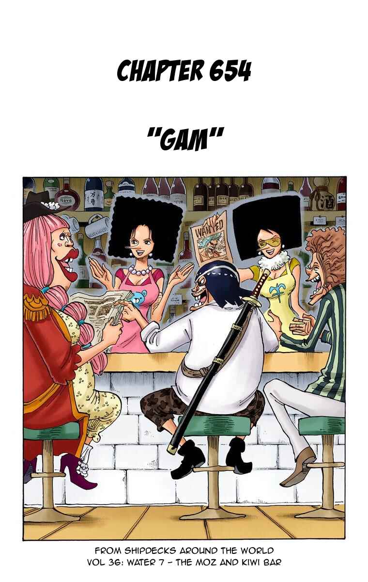 One Piece (Official Colored) Chapter 654 - Page 2