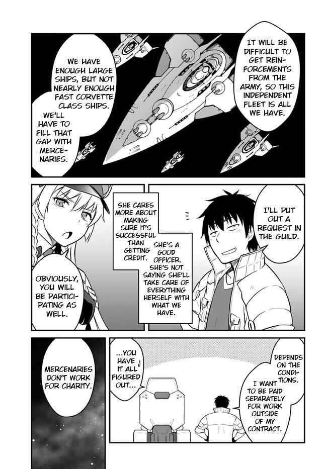 Mezametara Saikyou Soubi to Uchuusen-mochi datta node, Ikkodate Mezashite Youhei to shite Jiyuu ni Ikitai Chapter 17.2 - Page 11