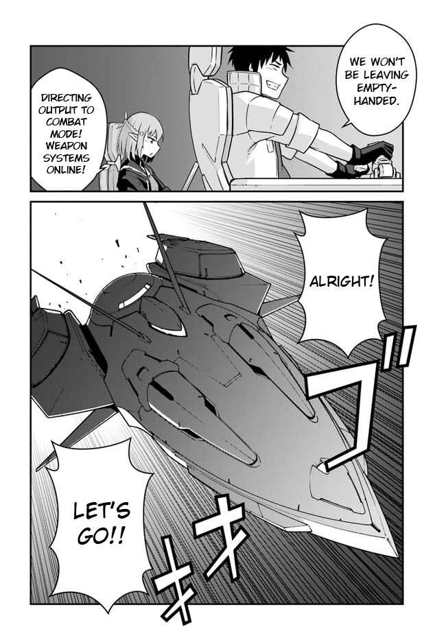 Mezametara Saikyou Soubi to Uchuusen-mochi datta node, Ikkodate Mezashite Youhei to shite Jiyuu ni Ikitai Chapter 17.2 - Page 16