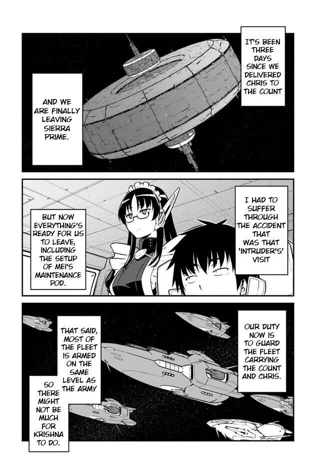 Mezametara Saikyou Soubi to Uchuusen-mochi datta node, Ikkodate Mezashite Youhei to shite Jiyuu ni Ikitai Chapter 36.1 - Page 2