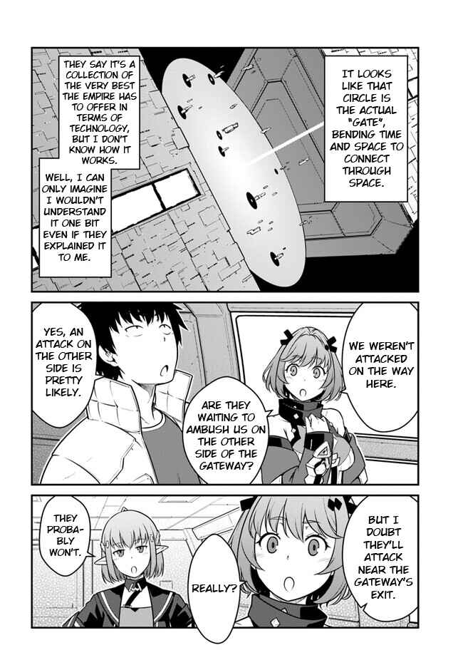 Mezametara Saikyou Soubi to Uchuusen-mochi datta node, Ikkodate Mezashite Youhei to shite Jiyuu ni Ikitai Chapter 36.1 - Page 8