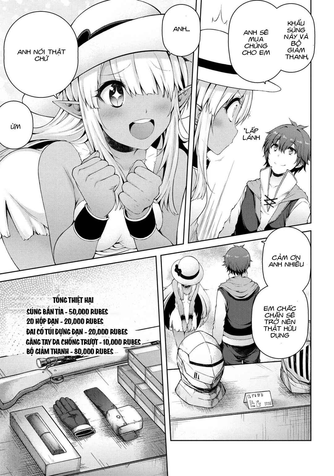 Ie ga Moete Jinsei dou demo Yoku Natta kara, Nokotta Nakenashi no Kane de Dark Elf no Dorei o Katta Chapter 3 - Page 6