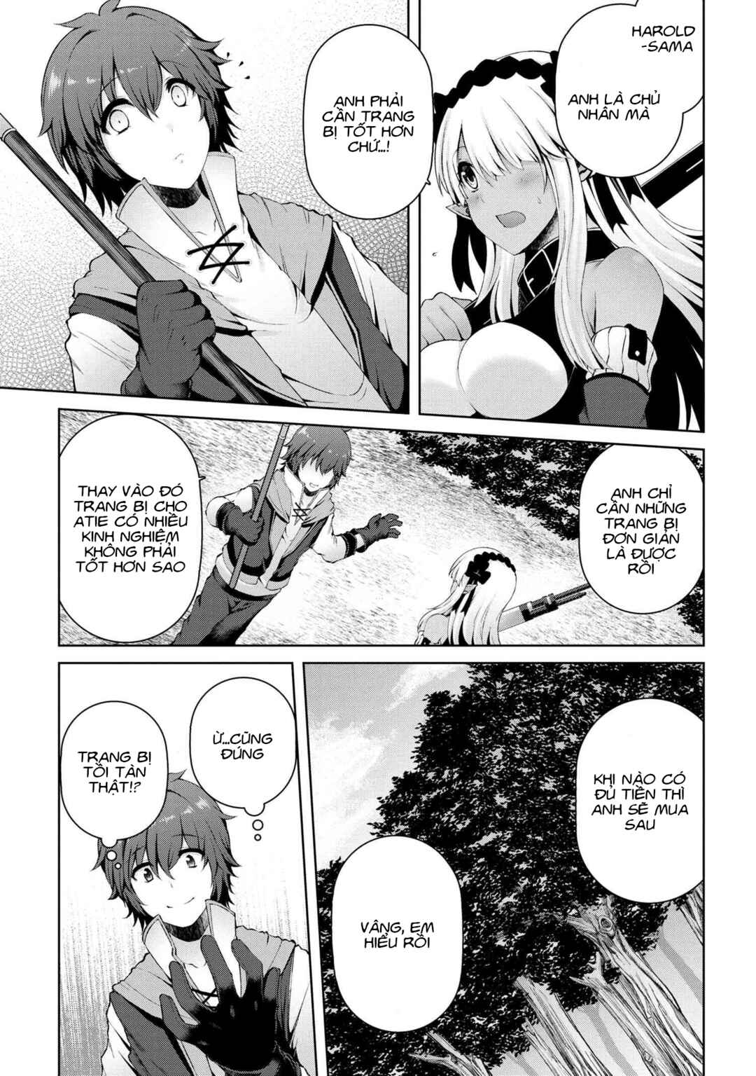 Ie ga Moete Jinsei dou demo Yoku Natta kara, Nokotta Nakenashi no Kane de Dark Elf no Dorei o Katta Chapter 3 - Page 8