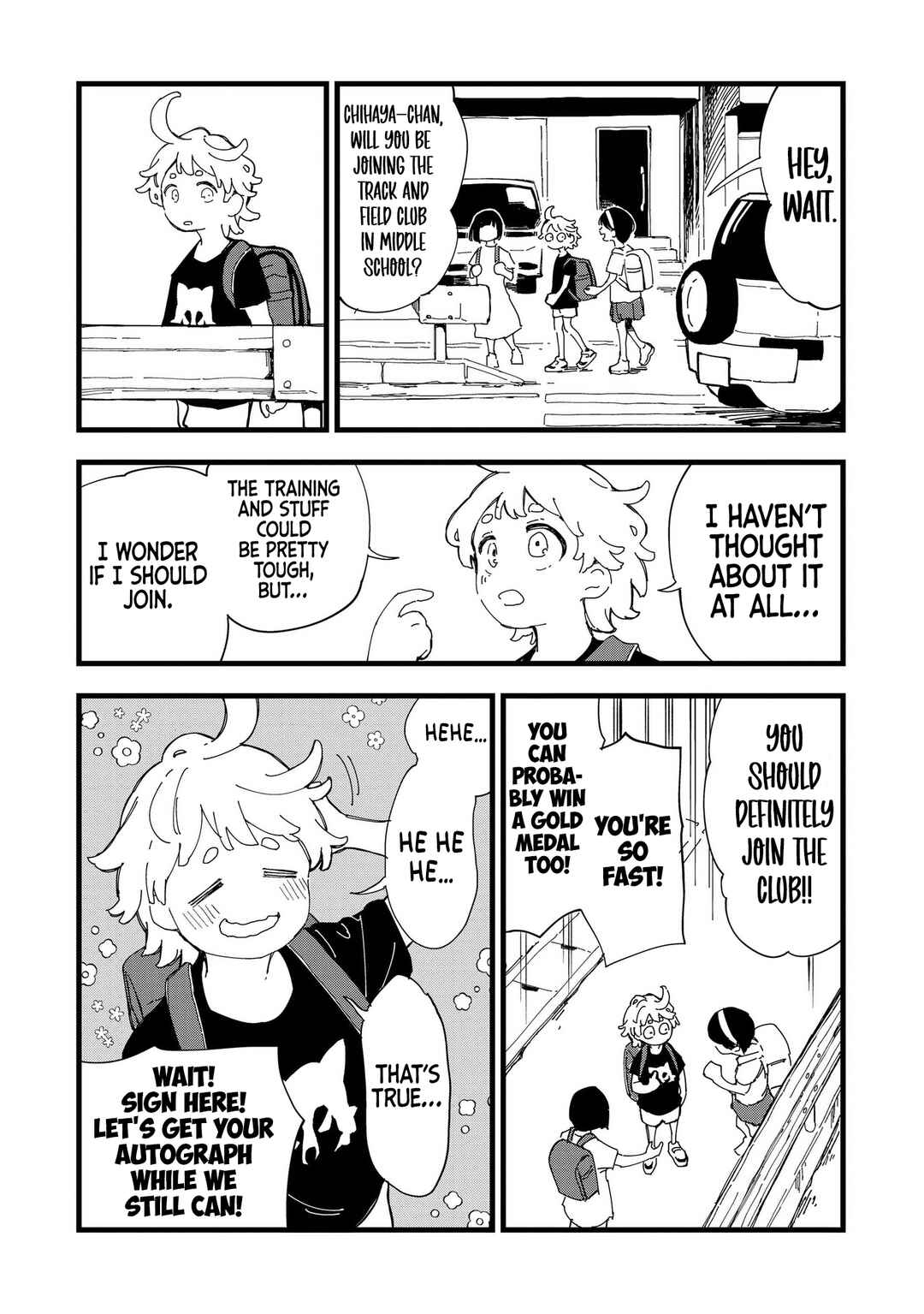 Chihaya Re:Start! Chapter 1 - Page 8