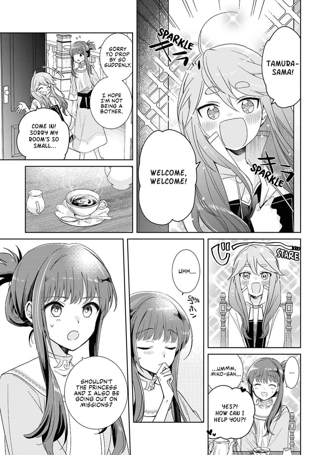 Muryoku Seijo to Munou Oujo ~Maryoku Zero de Shoukansareta Seijo no Isekai Kyuukokuki~ Chapter 4 - Page 5