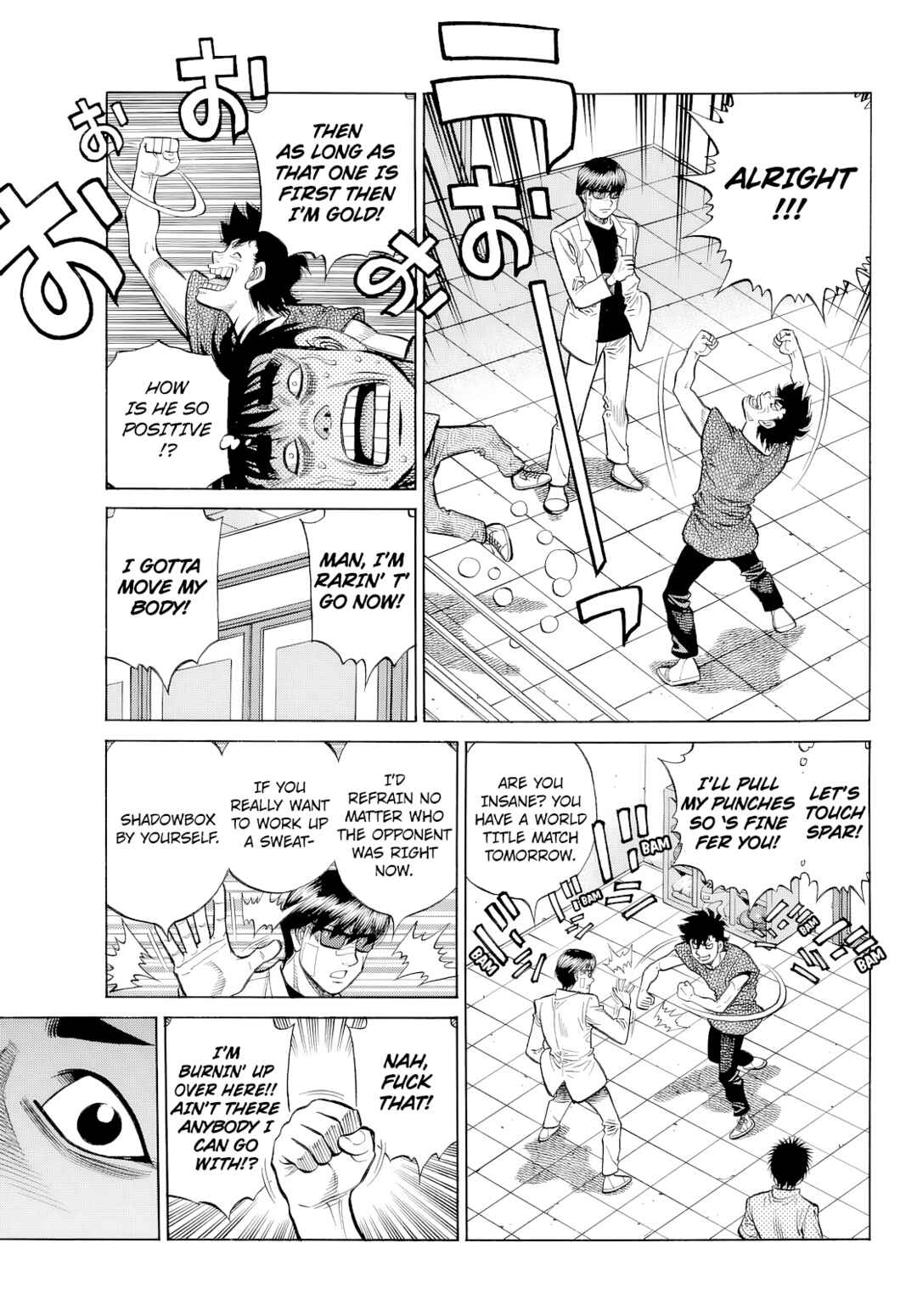Hajime no Ippo Chapter 1489 - Page 4