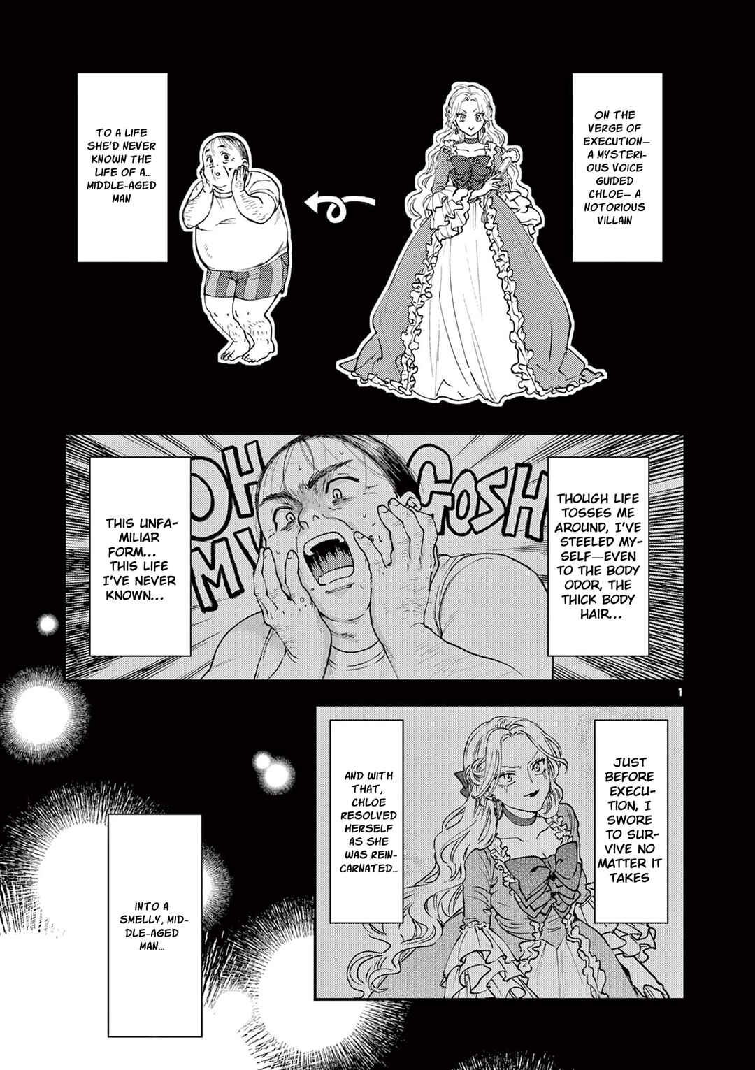 Oji Tensei ~Akuyaku Reijou no Kareinaru Seikatsu~ Chapter 2 - Page 1
