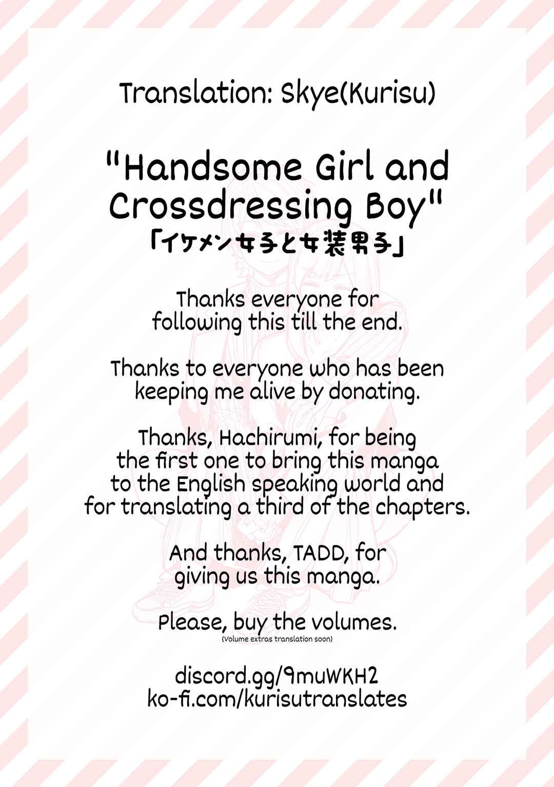 Ikemen Joshi to Josou Danshi Chapter 104 - Page 9