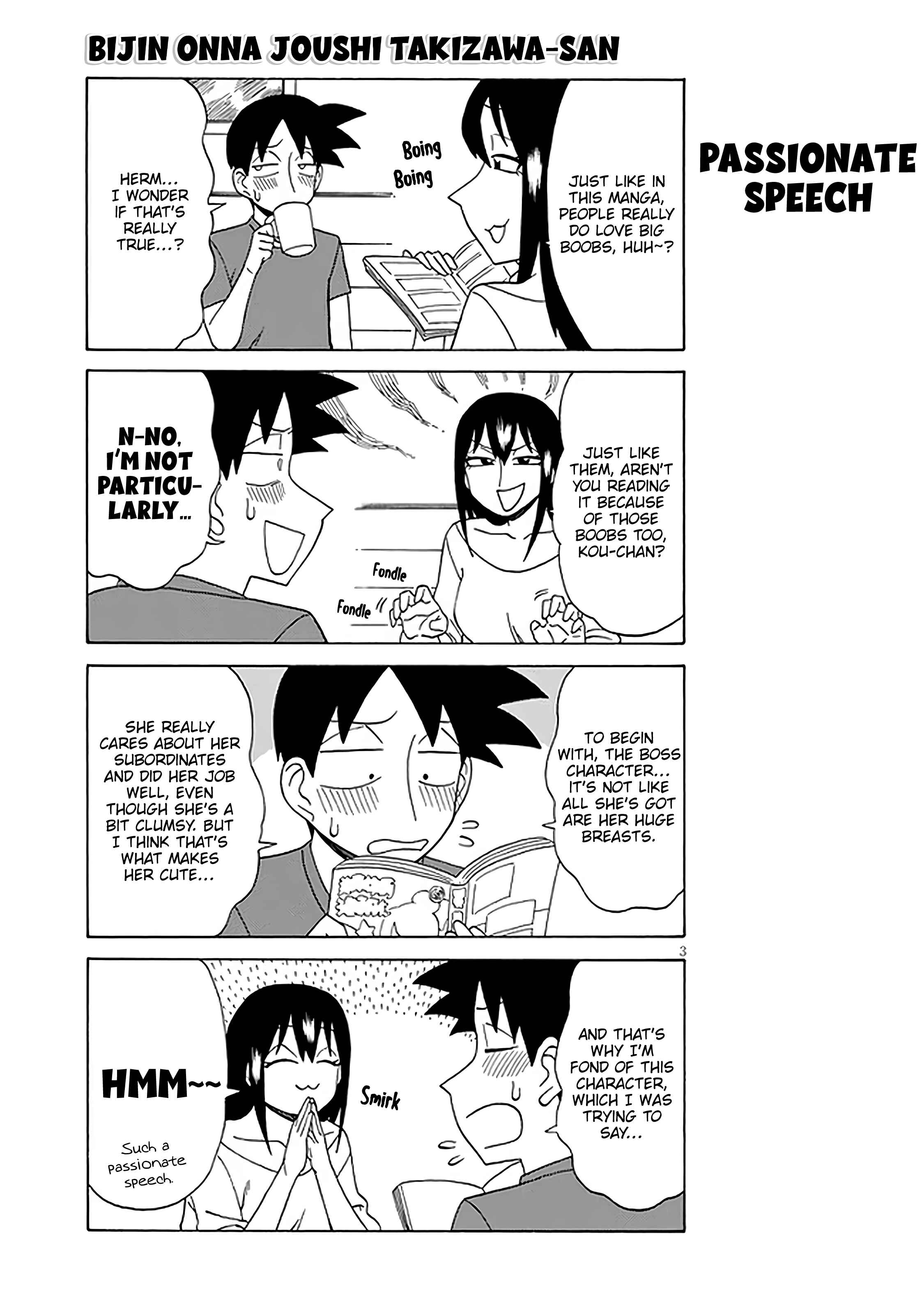 Bijin Onna Joushi Takizawa-san Chapter 119.5 - Page 3
