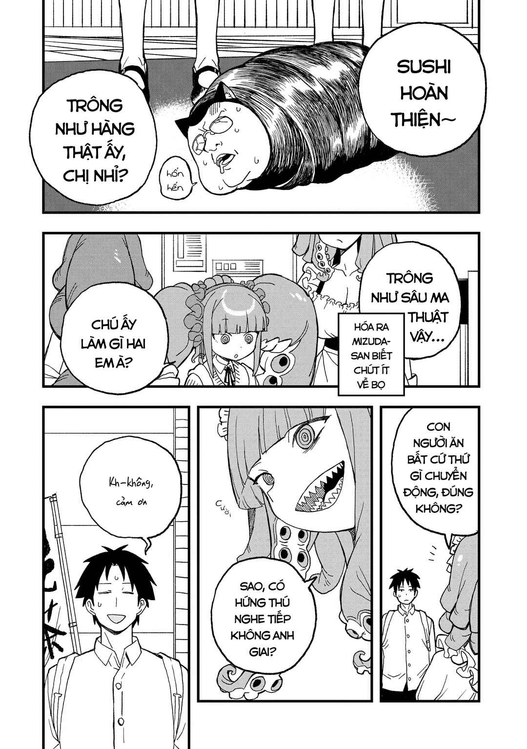 Mizudako-chan kara wa Nigerarenai! Chapter 15 - Page 4
