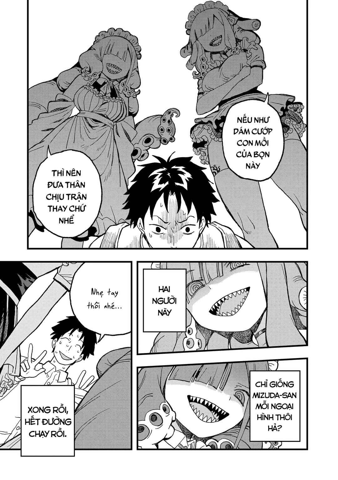 Mizudako-chan kara wa Nigerarenai! Chapter 15 - Page 6