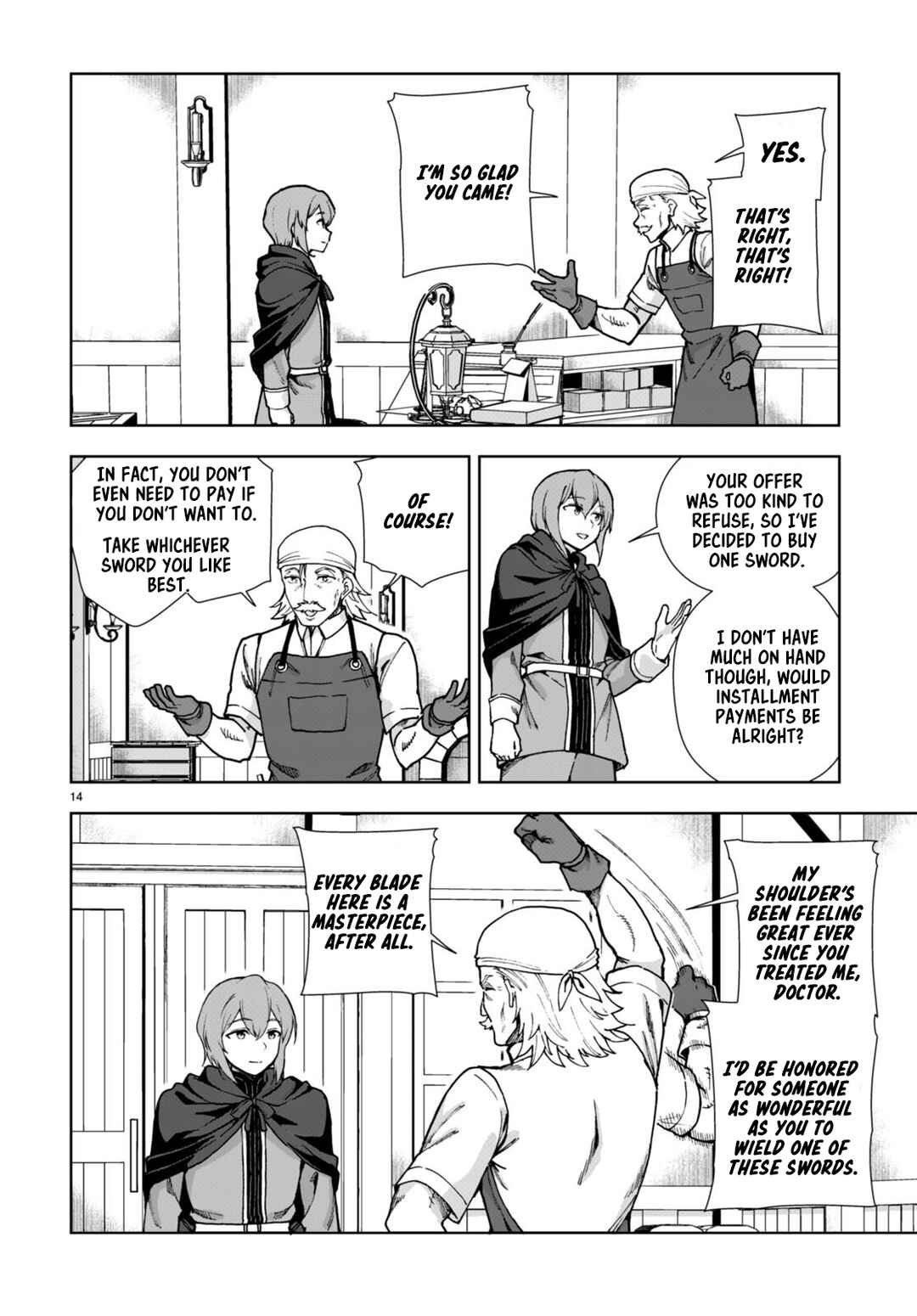 Botsuraku Yotei Nanode, Kajishokunin o Mezasu Chapter 83 - Page 14