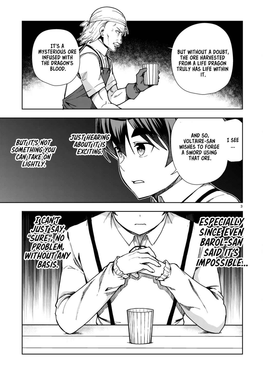 Botsuraku Yotei Nanode, Kajishokunin o Mezasu Chapter 83 - Page 3