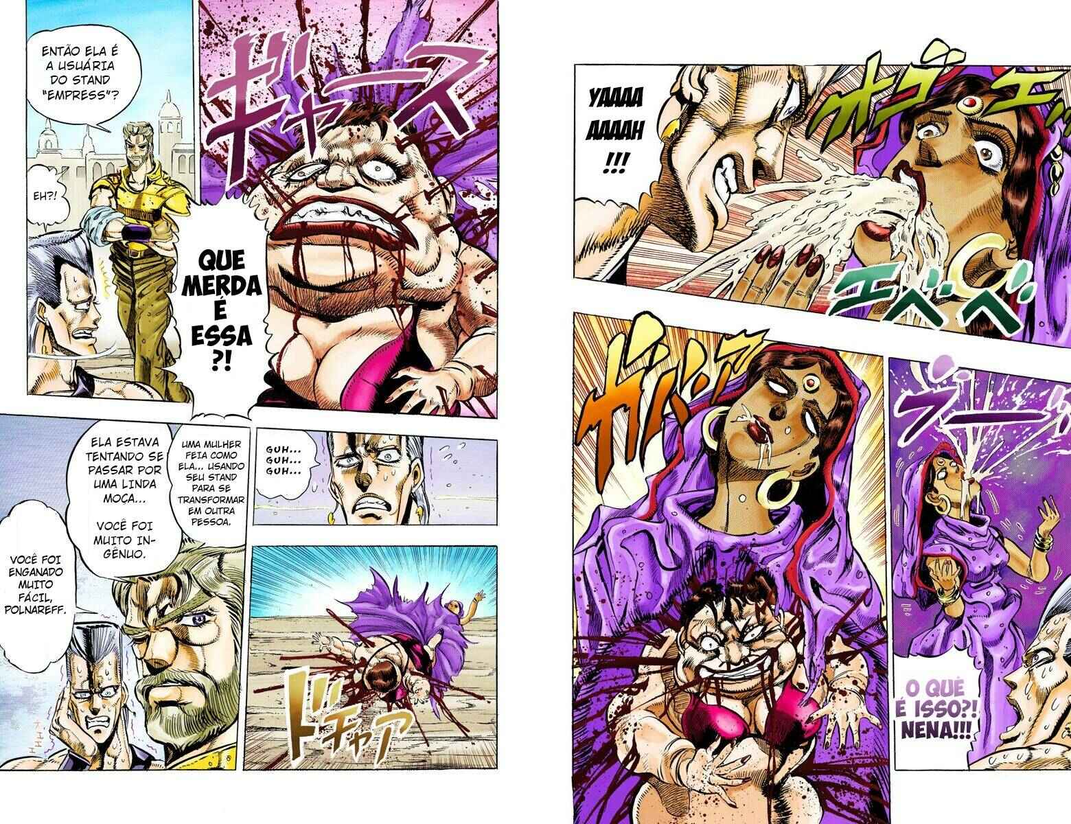 JoJo no Kimyou na Bouken: Part 3 - Stardust Crusaders Color-ban Chapter 36 - Page 10