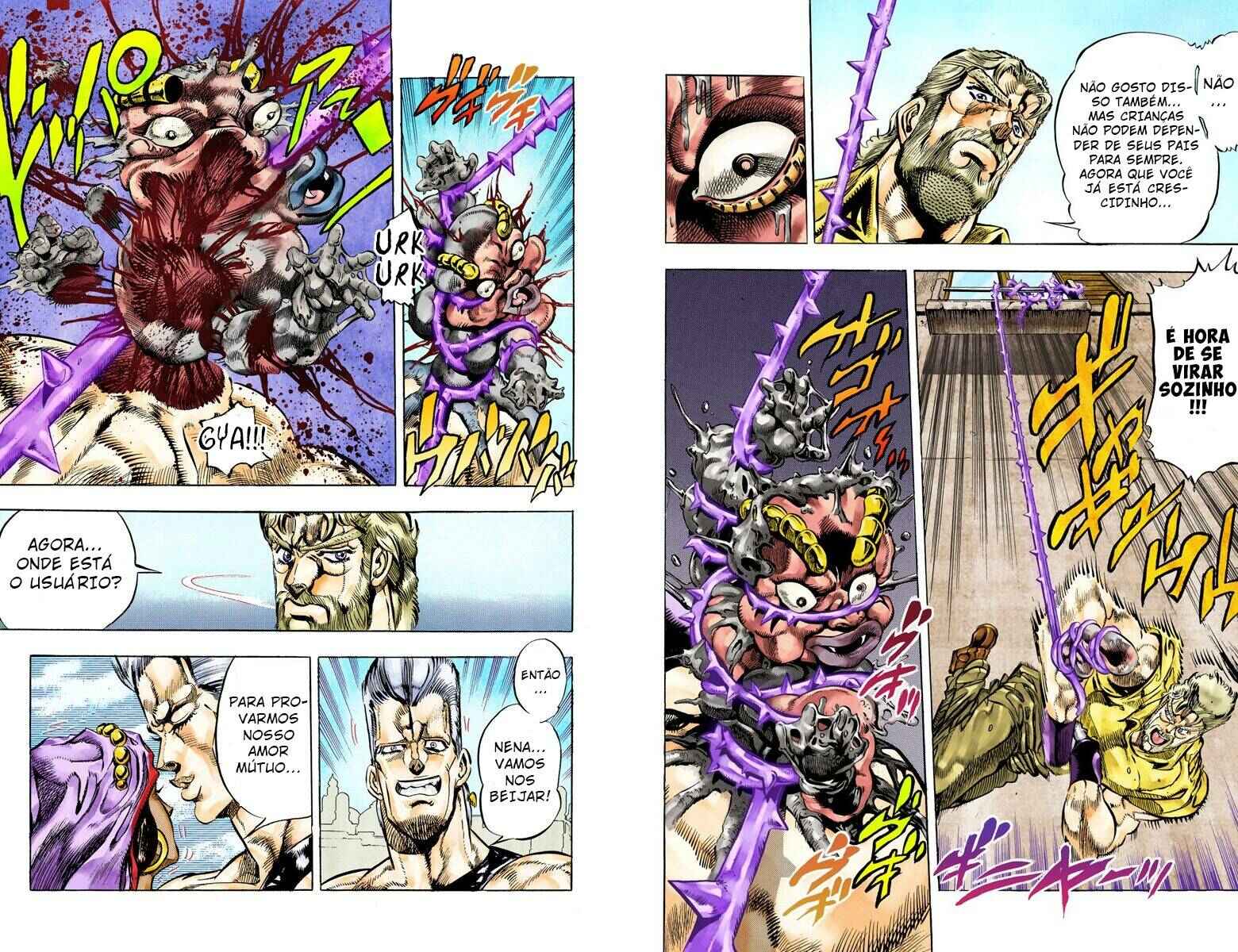 JoJo no Kimyou na Bouken: Part 3 - Stardust Crusaders Color-ban Chapter 36 - Page 9