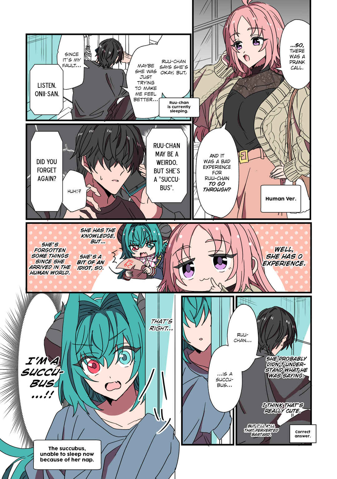 Succubus ga Yattekita Ohanashi Chapter 107 - Page 1