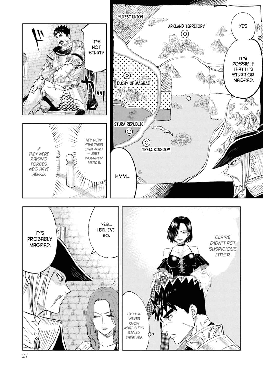 Oukoku e Tsuzuku Michi - Dorei Kenshi no Nariagari Harem Life Chapter 96 - Page 28