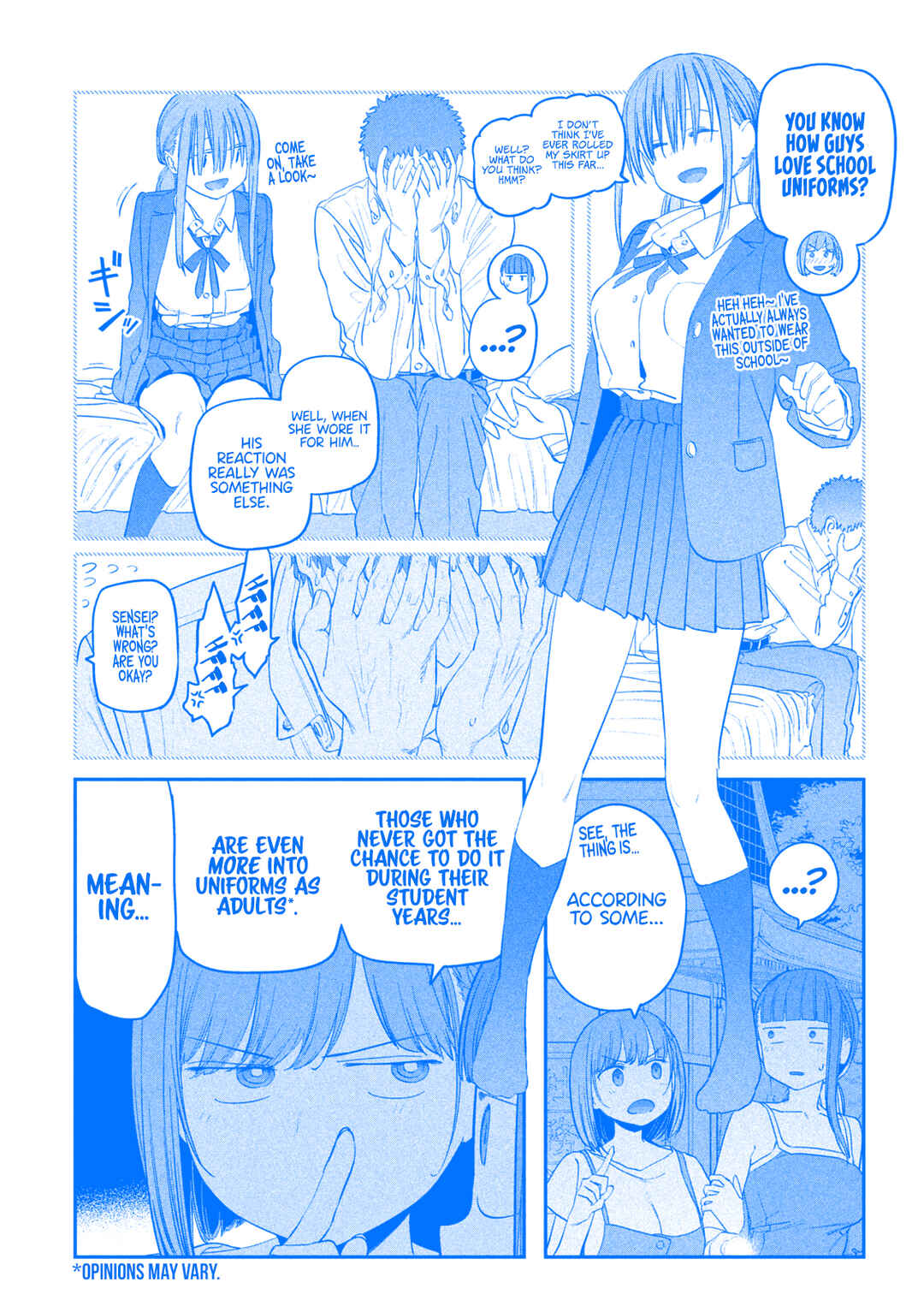 Getsuyoubi no Tawawa (Blue) (Fan Colored) Chapter 62 - Page 10