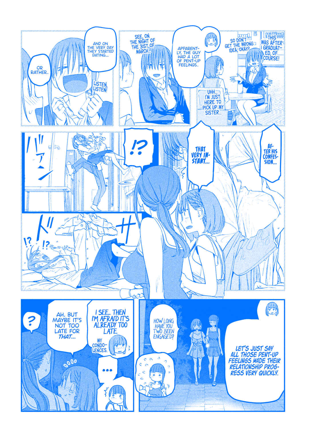 Getsuyoubi no Tawawa (Blue) (Fan Colored) Chapter 62 - Page 9