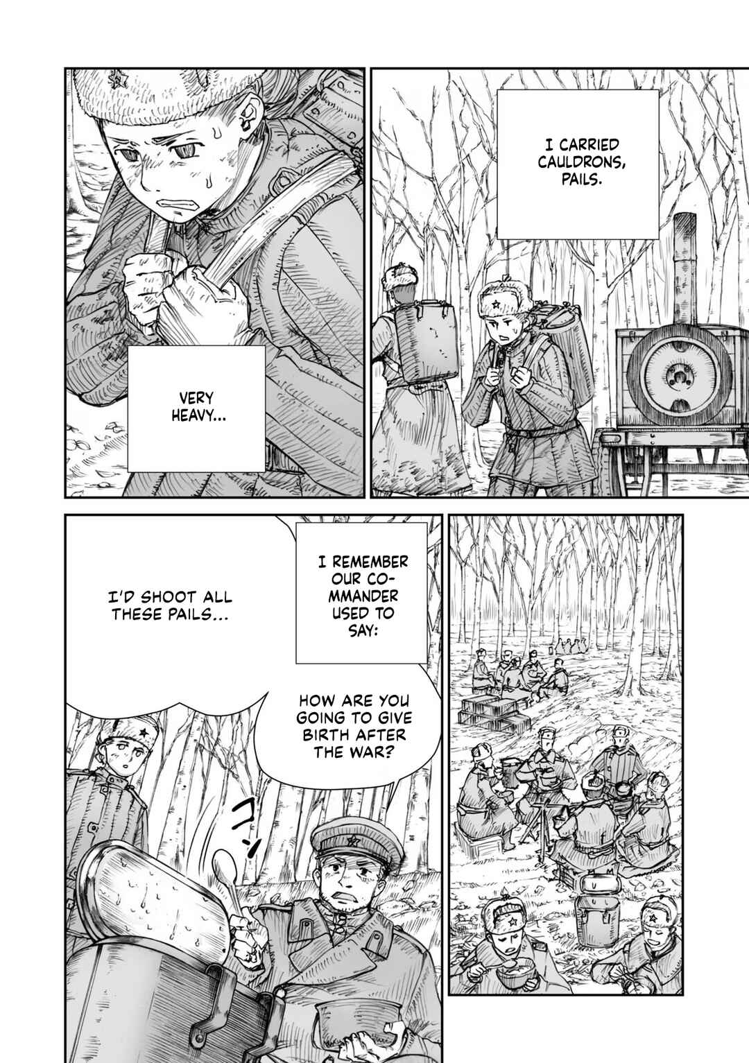 Sensou wa Onna no Kao wo Shiteinai Chapter 24.3 - Page 8